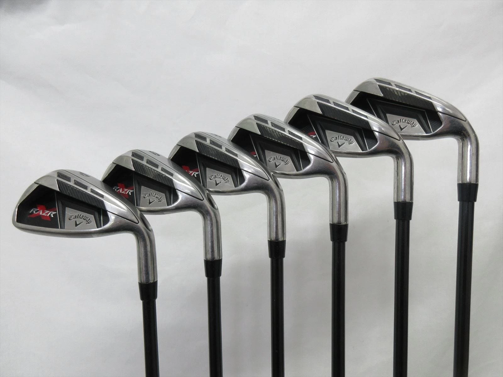 Callaway Iron Set RAZR X Stiff/regular RAZR X SERIES 65i 6 Pieces