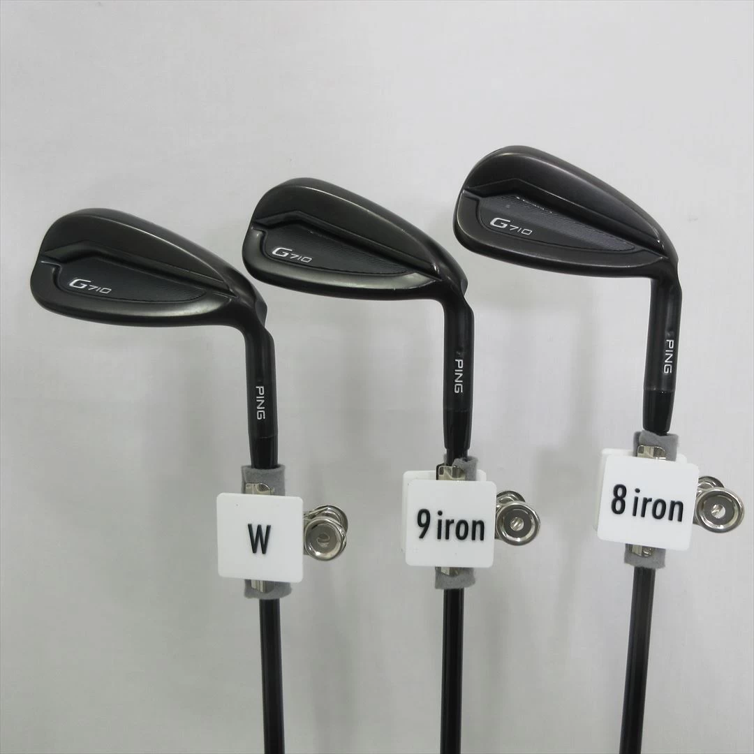 Ping Iron Set G710 Regular ALTA DISTANZA BLACK 40 Dot Color Black 6 Pieces - Image 6