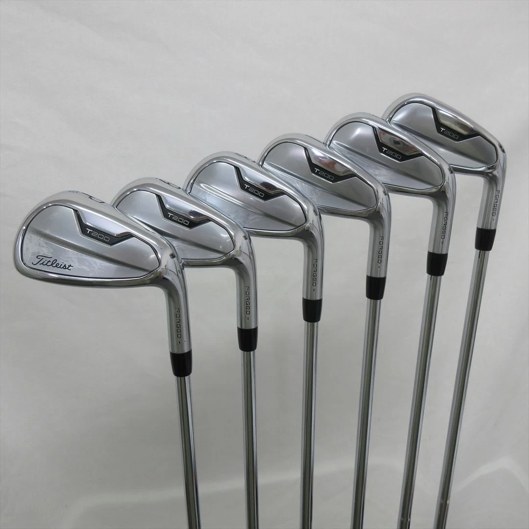 Titleist Iron Set Titleist T200(2021) Stiff NS PRO 880 AMC 6 Pieces