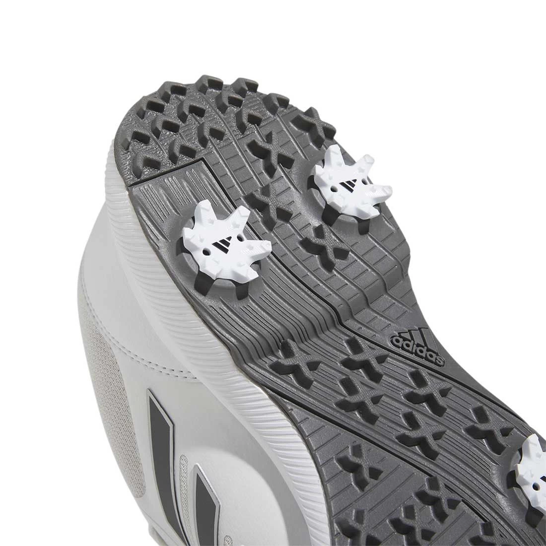 Adidas Tech Response 3.0 Golf Shoes White/Dark Silver/Silver - Image 7