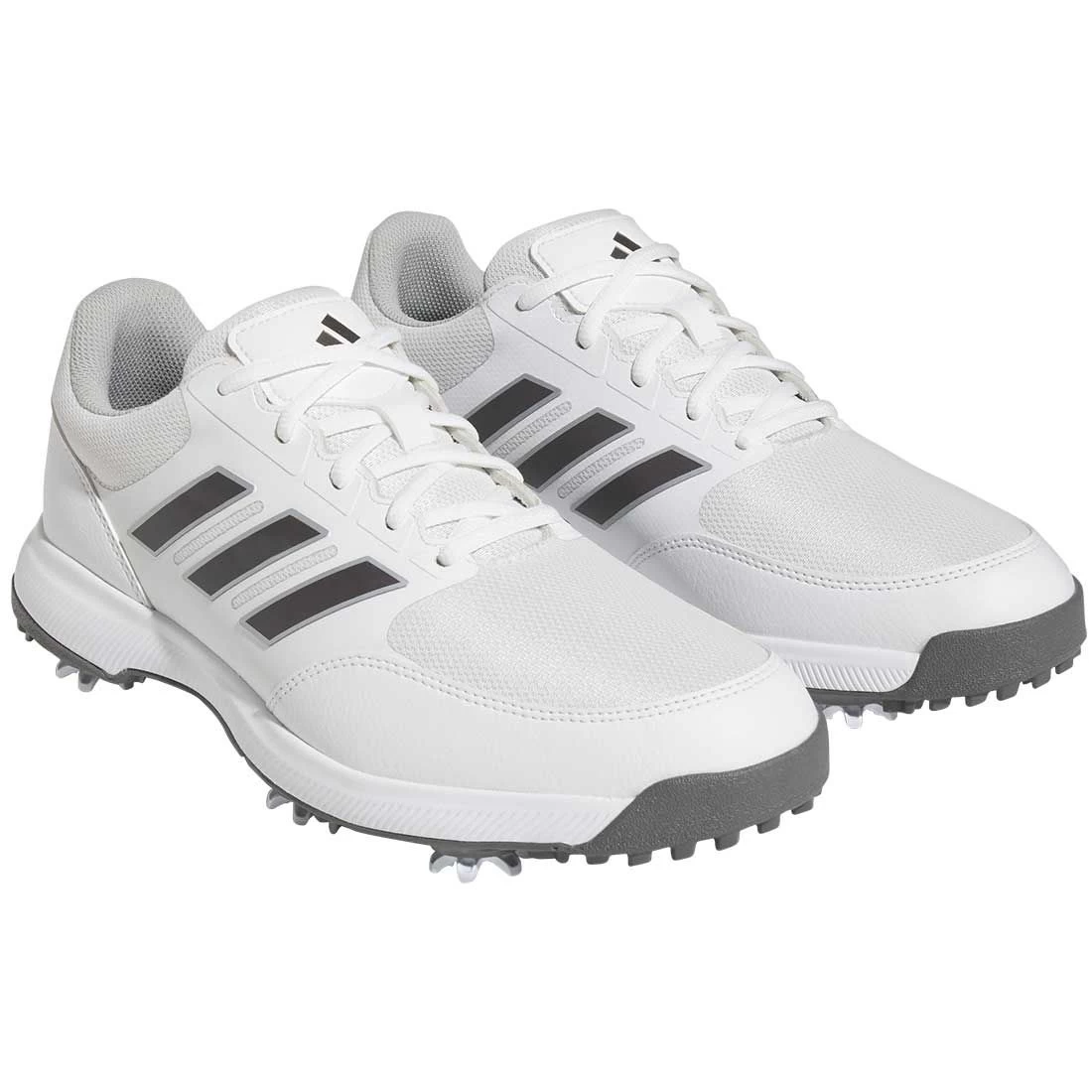 Adidas Tech Response 3.0 Golf Shoes White/Dark Silver/Silver - Image 3