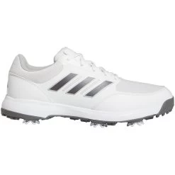 Adidas Tech Response 3.0 Golf Shoes White/Dark Silver/Silver