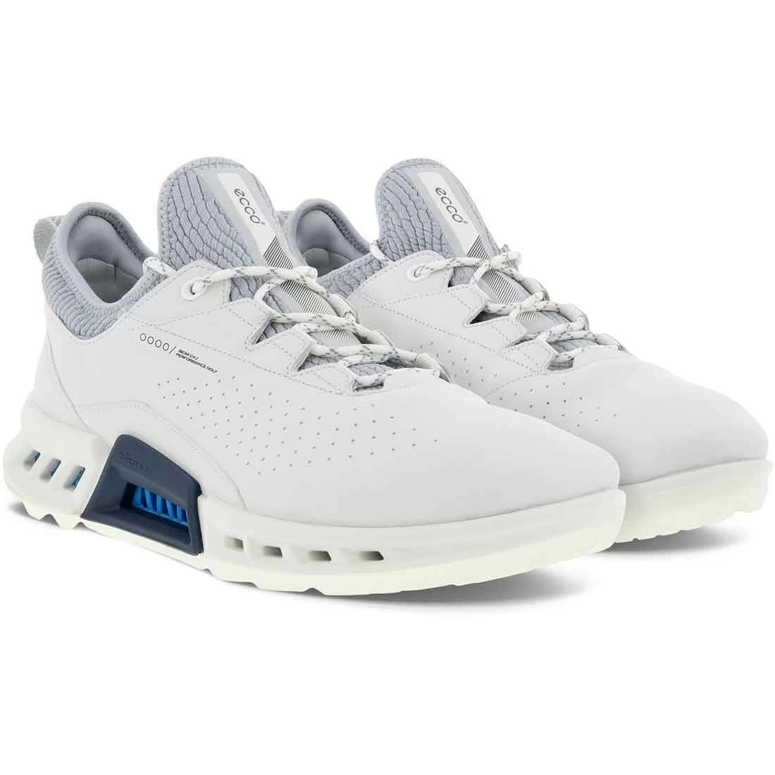 Ecco BIOM C4 Golf Shoes White/Grey - Image 4