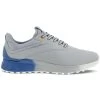 Ecco S-Three Golf Shoes Concrete/Retro Blue