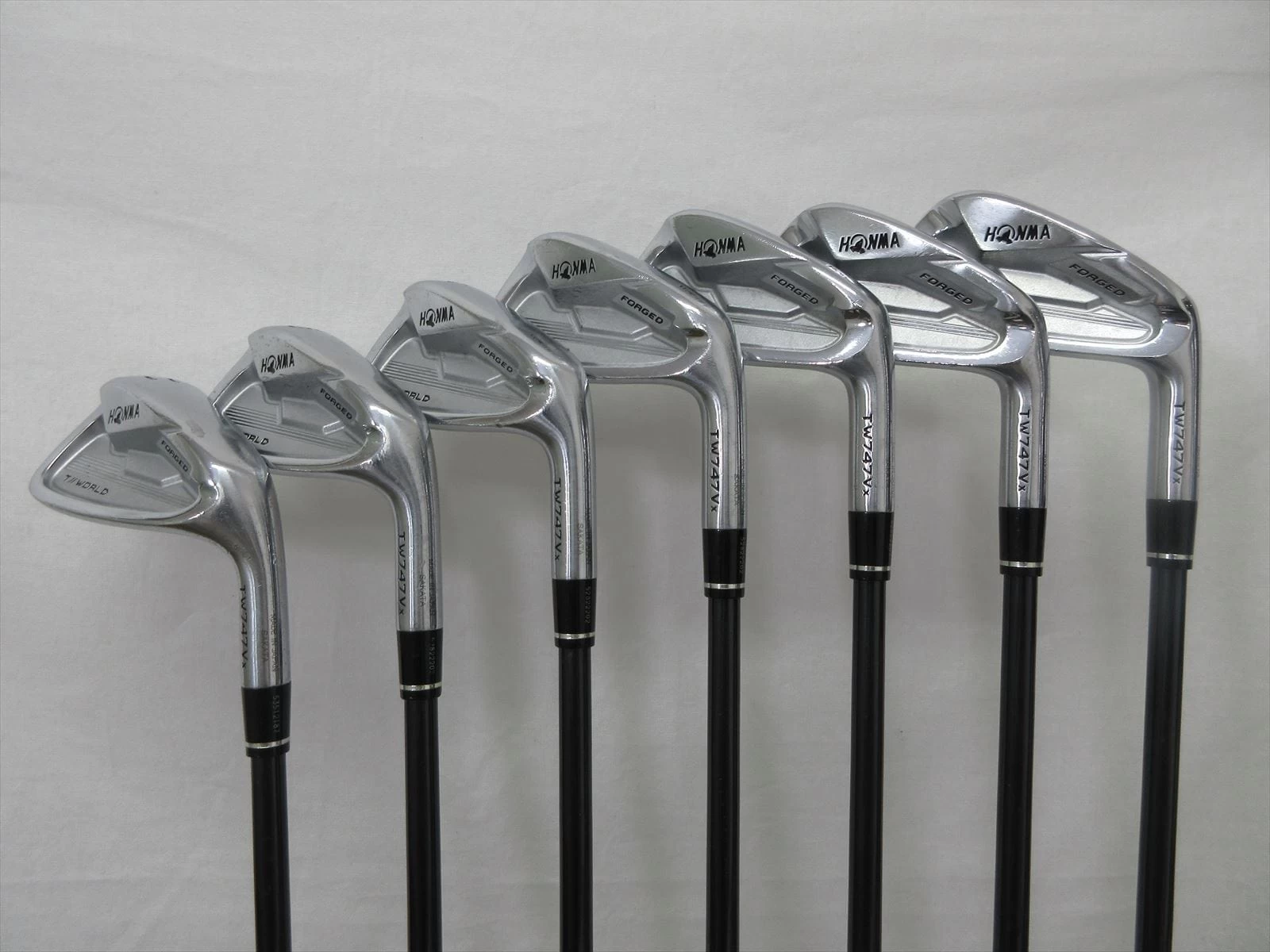 HONMA Iron Set TOUR WORLD TW747Vx Stiff VIZARD IB-WF85 7 Pieces