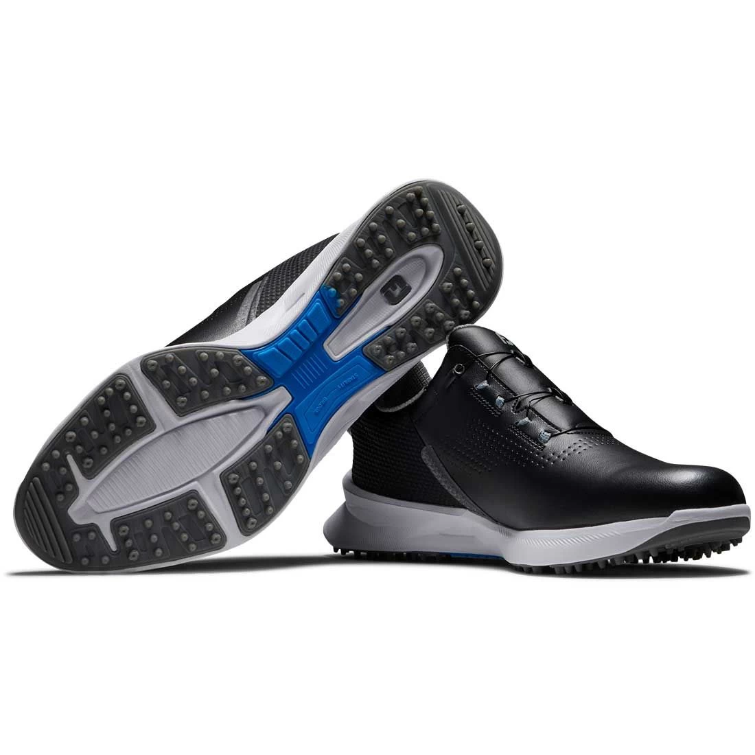 FootJoy FJ Fuel BOA Golf Shoes Black/Blue - Image 5