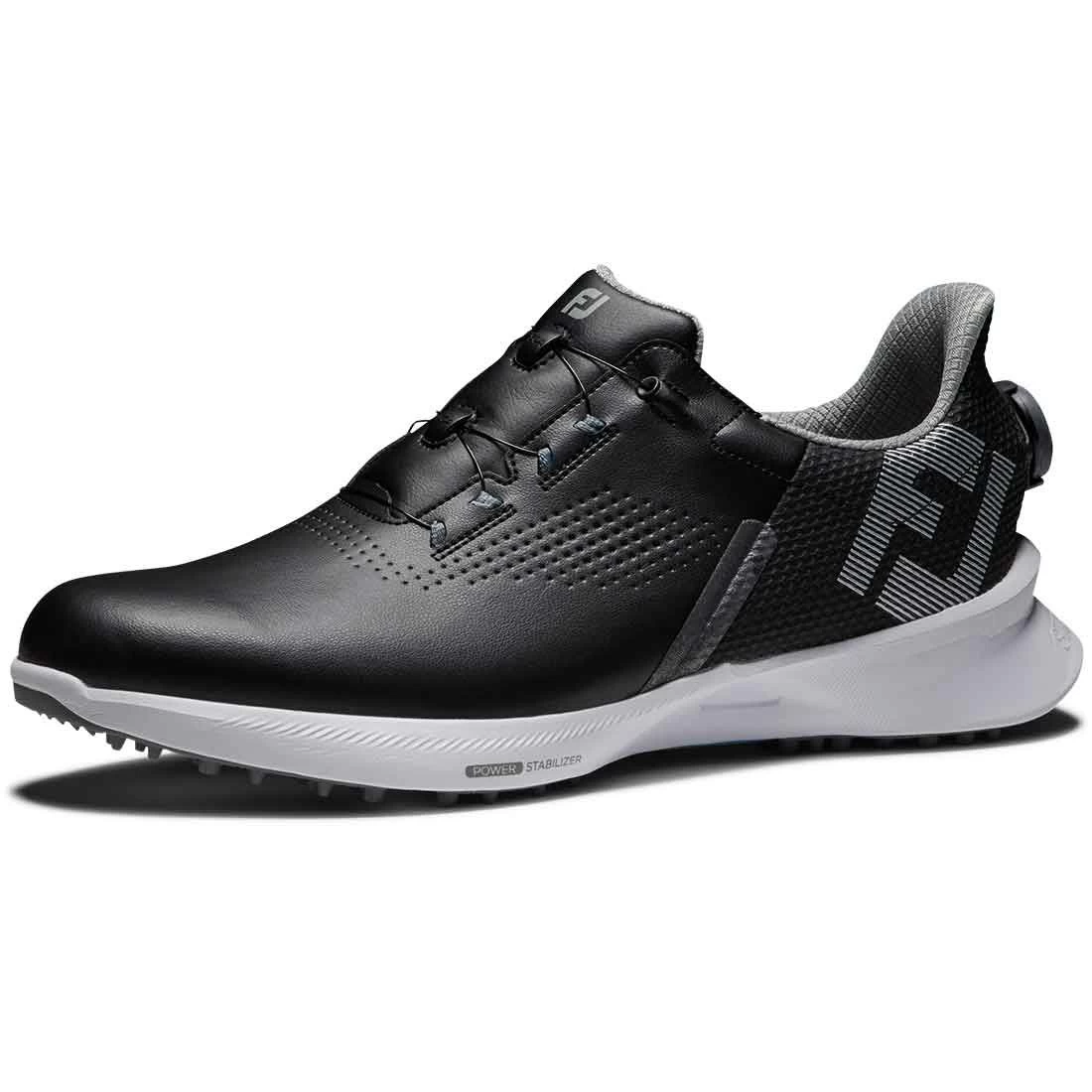FootJoy FJ Fuel BOA Golf Shoes Black/Blue - Image 3