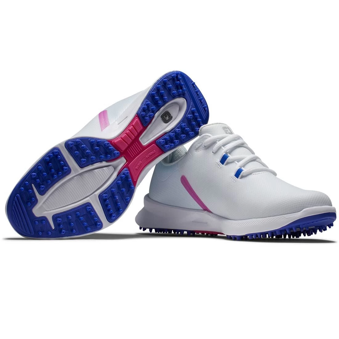FootJoy Women's Fuel Sport Golf Shoes White/Pink - Image 5