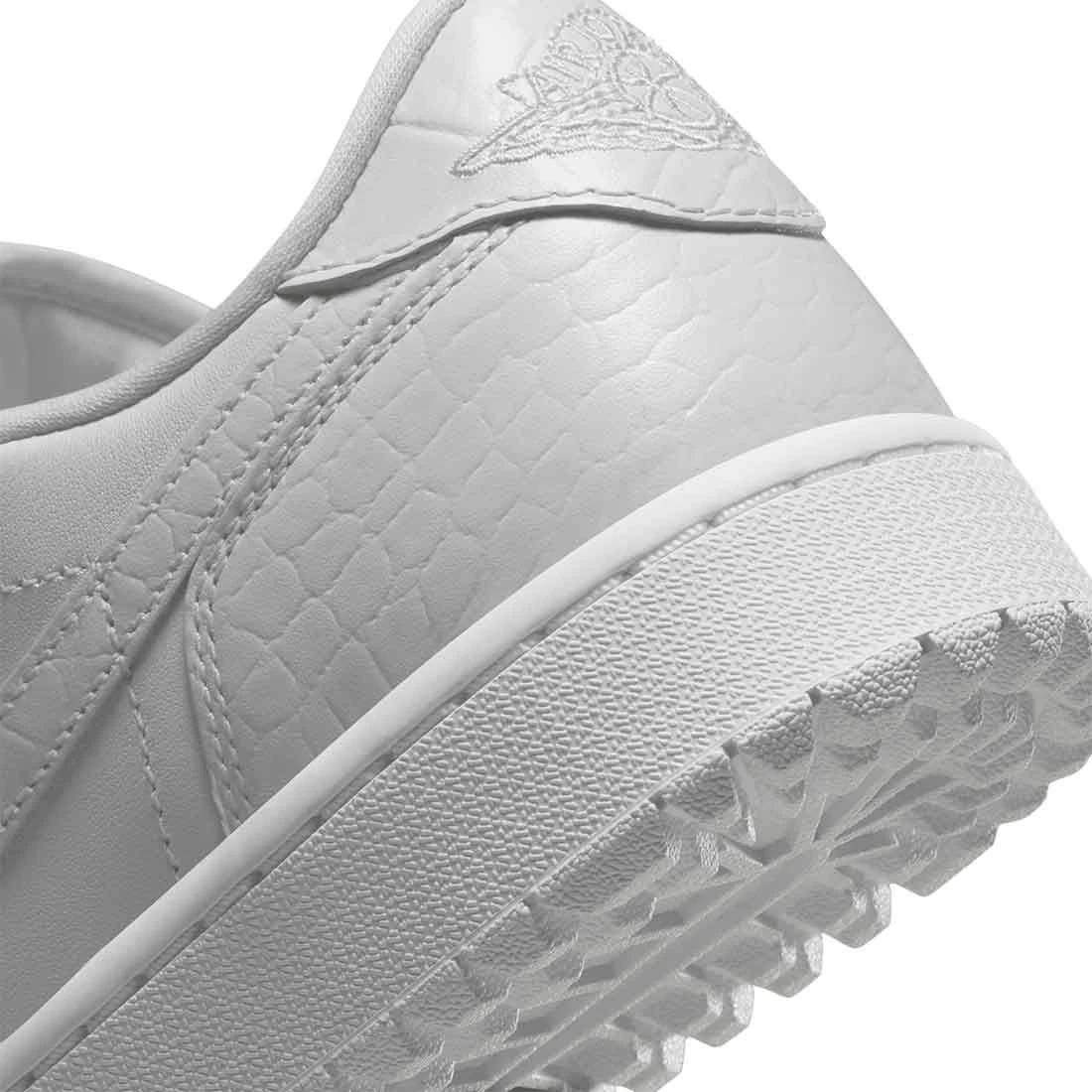 Nike Air Jordan 1 Low G Golf Shoes White/White/Pure Platinum - Image 7