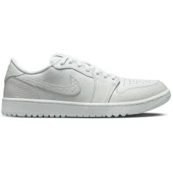 Nike Air Jordan 1 Low G Golf Shoes White/White/Pure Platinum