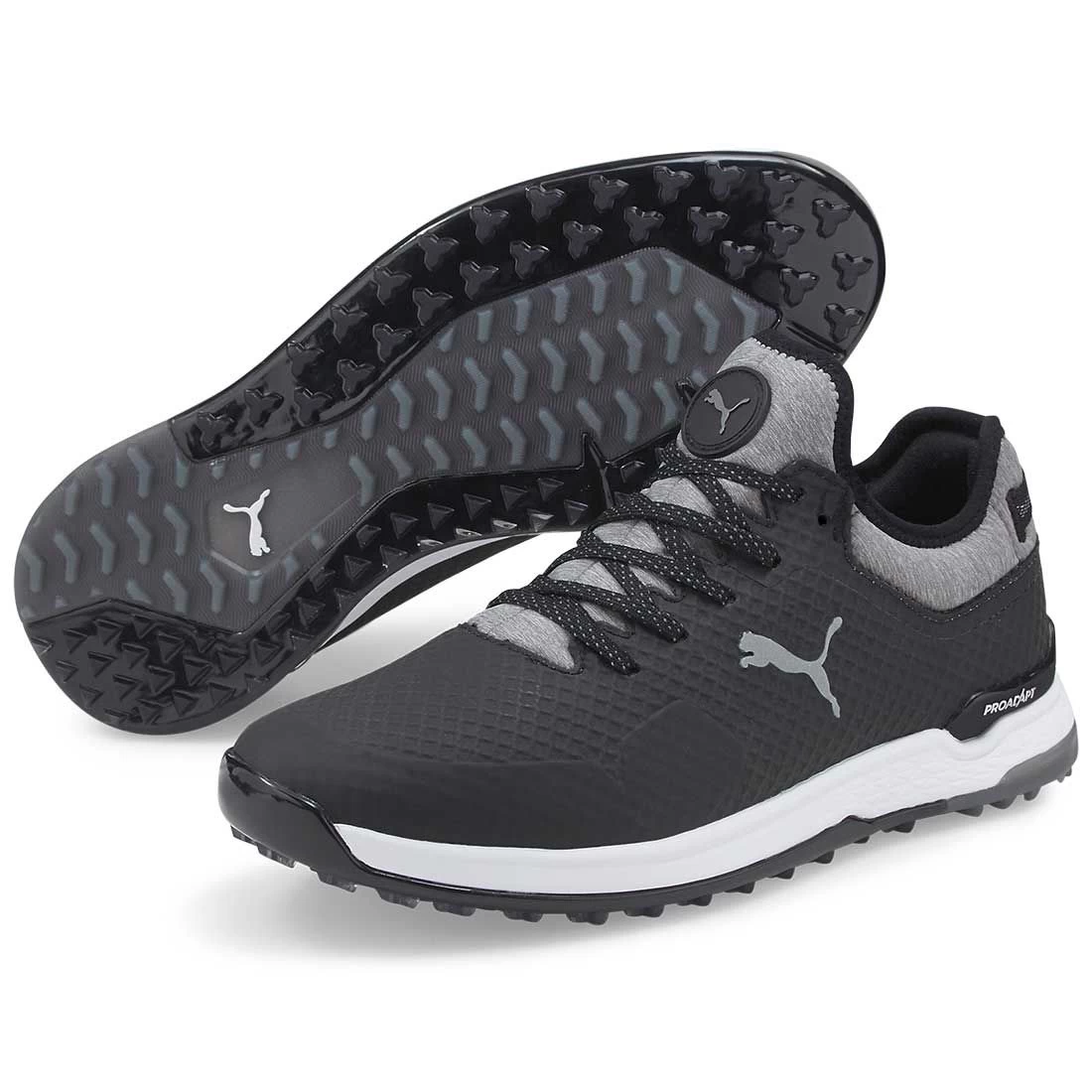 Puma Proadapt Alphacat Golf Shoes Black/Silver/Quiet Shade - Image 3