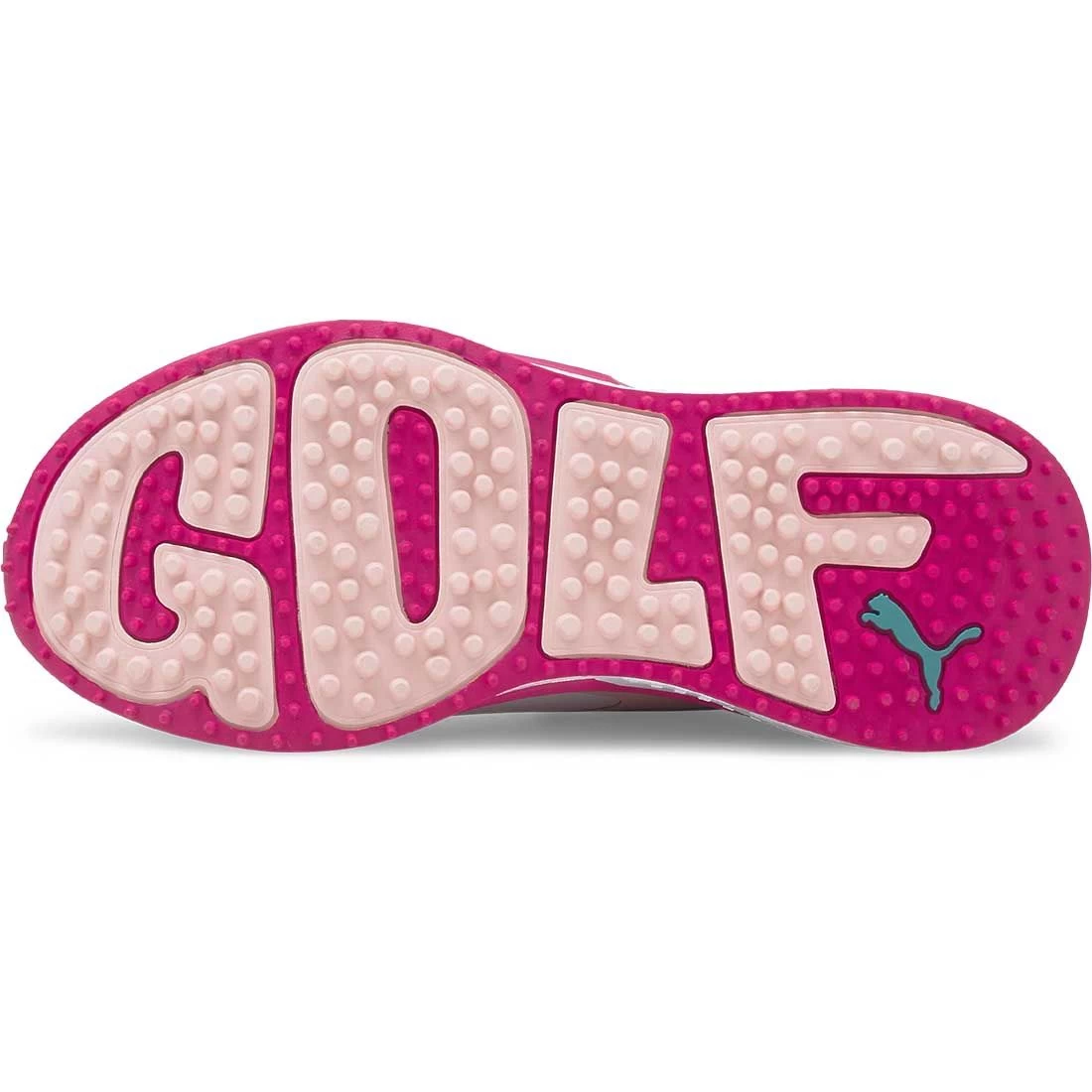 Puma Women's GS-Fast Golf Shoes White/Chalk Pink/Porcelain - Image 2