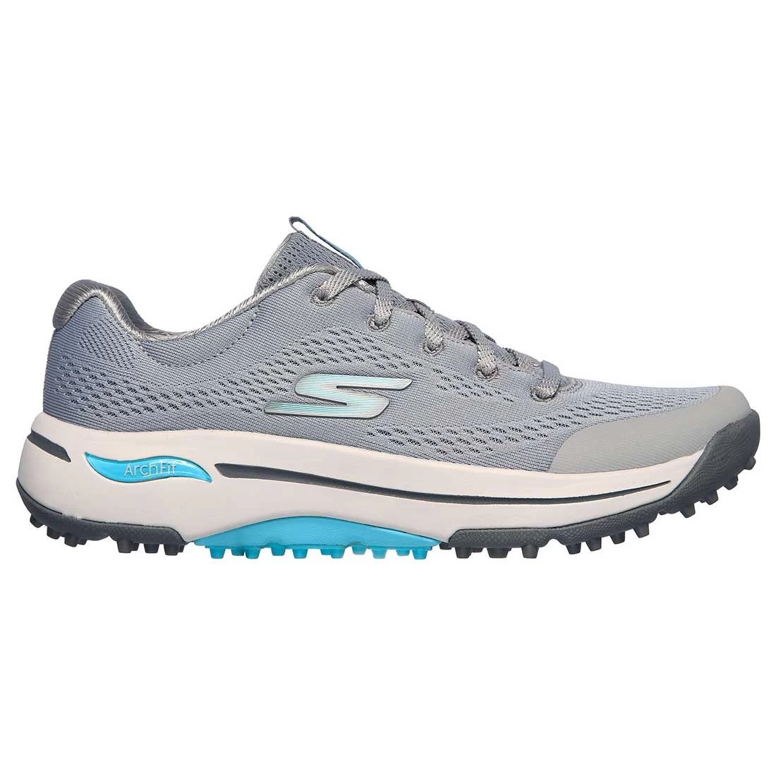 Skechers Women's GO GOLF Arch Fit Balance Golf Shoes Grey/Blue