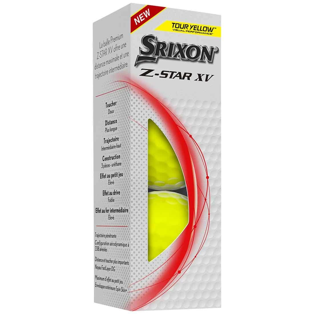 Srixon Z-Star XV Personalized Yellow Golf Balls - Image 2
