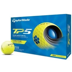 TaylorMade TP5 Yellow Golf Balls