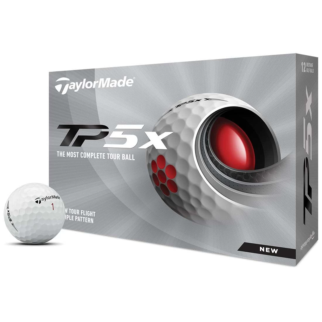 TaylorMade TP5x MyNumber Golf Balls